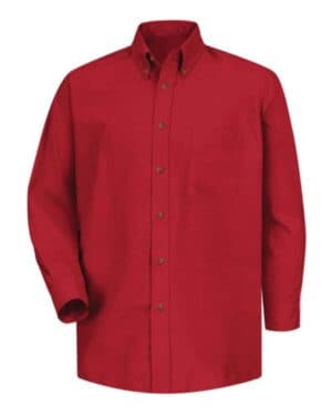 Red kap SP90 poplin dress shirt