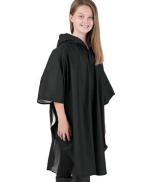 BLACK Charles river 8709CR youth pacific poncho