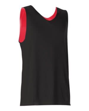 BLACK/ RED Alleson athletic 506CRY youth reversible tank