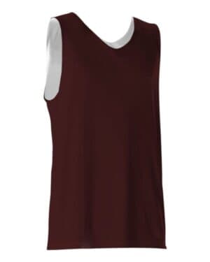 MAROON/ WHITE Alleson athletic 506CRY youth reversible tank