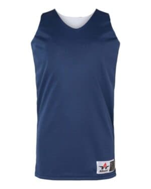 NAVY/ WHITE Alleson athletic 506CRY youth reversible tank