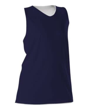 NAVY/ WHITE Alleson athletic 506CRW women's reversible racerback tank