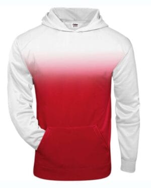 RED Badger 2403 youth ombre hooded sweatshirt