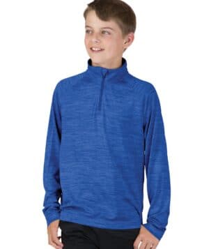 ROYAL Charles river 8763CR youth space dye performance pullover