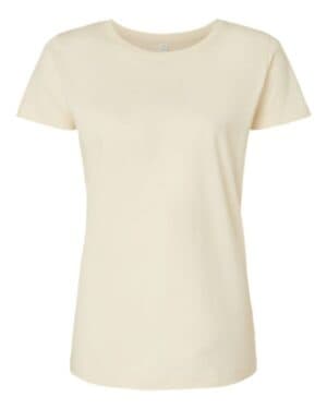 NATURAL Lat 3516 women's fine jersey tee