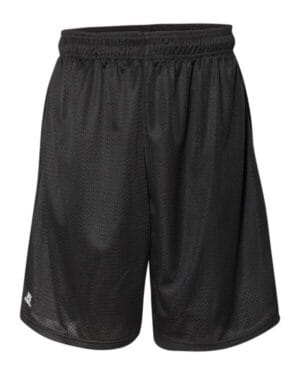 BLACK 651AFM 9 dri-power tricot mesh shorts with pockets