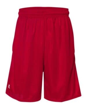 TRUE RED 651AFM 9 dri-power tricot mesh shorts with pockets