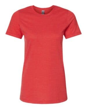 RED MIST Gildan 64001LCVC softstyle women's cvc t-shirt