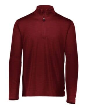 CARDINAL Russell athletic QZ7EAM striated quarter-zip pullover