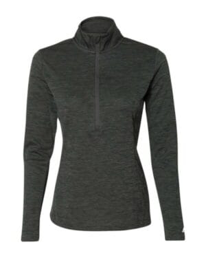 STEALTH Russell athletic QZ7EAX women's striated quarter-zip pullover