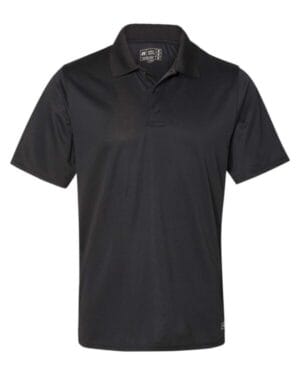 BLACK Russell athletic 7EPTUM essential short sleeve polo