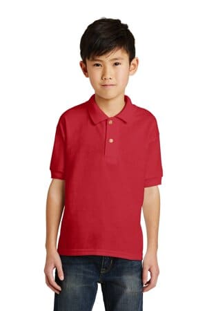 RED 8800B gildan youth dryblend 6-ounce jersey knit sport shirt