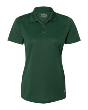 DARK GREEN Russell athletic 7EPTUX women's essential polo