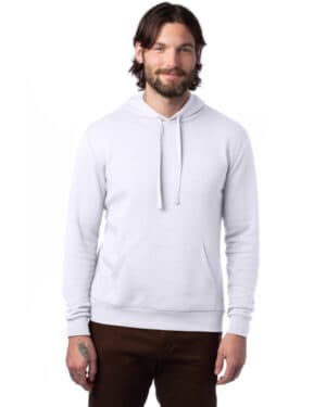 8804PF adult eco cozy fleece pullover hooded sweatshirt