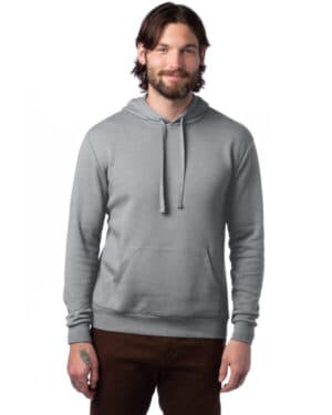 8804PF adult eco cozy fleece pullover hooded sweatshirt