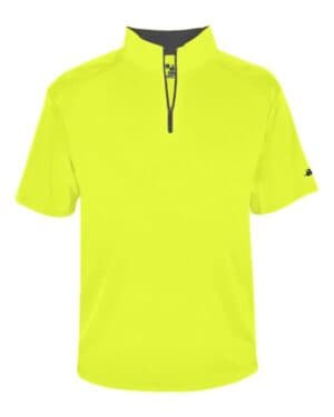 Badger 4199 b-core short sleeve quarter-zip