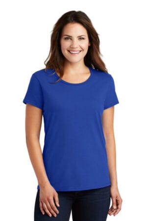 ROYAL BLUE 880 gildan ladies 100% ring spun cotton t-shirt