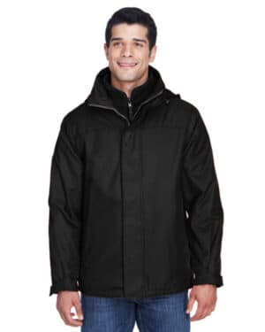 BLACK North end 88130 adult 3-in-1 jacket