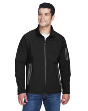 88138 men's three-layer fleece bonded soft shell technical jacket