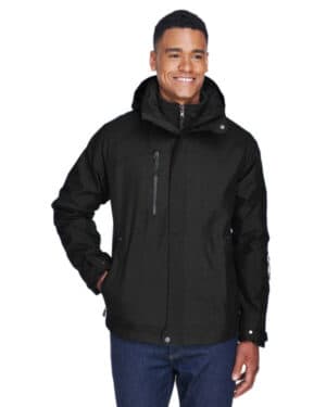 BLACK 88178 men's caprice 3-in-1 jacket with soft shell liner