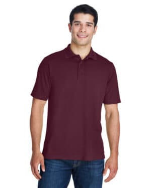 BURGUNDY Core365 88181 men's origin performance piqu polo