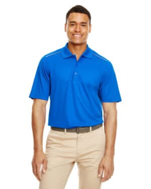 88181R men's radiant performance piqu polo withreflective piping