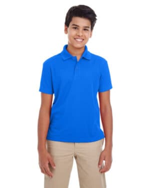 Core365 88181Y youth origin performance piqu polo