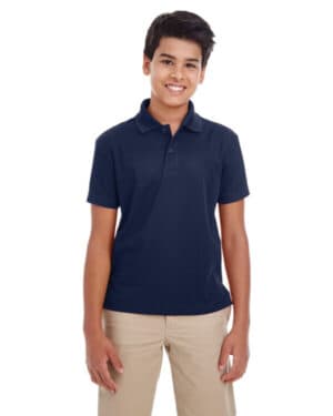 Core365 88181Y youth origin performance piqu polo