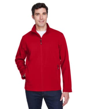 88184 men's cruise two-layer fleece bonded softshell jacket