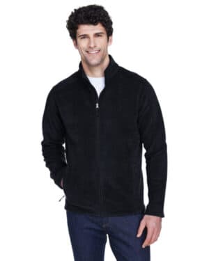 BLACK Core365 88190T men's tall journey fleece jacket