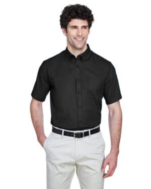 BLACK Core365 88194 men's optimum short-sleeve twill shirt