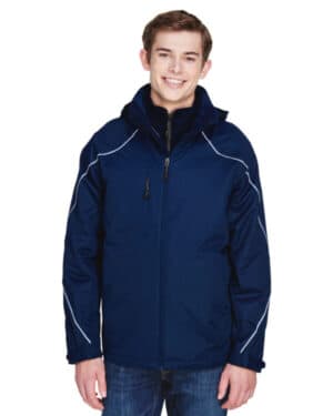 NIGHT 88196 men's angle 3-in-1 jacket with bonded fleece liner