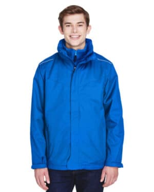 TRUE ROYAL 88205 men's region 3-in-1 jacket with fleece liner