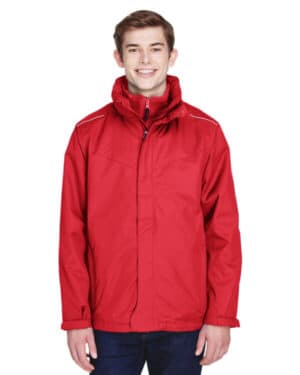 CLASSIC RED 88205 men's region 3-in-1 jacket with fleece liner