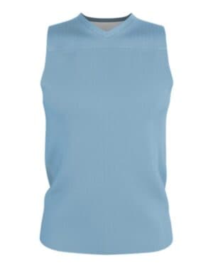 COLUMBIA BLUE/ WHITE Alleson athletic A105BY youth blank reversible game jersey