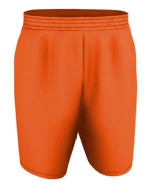 ORANGE/ WHITE Alleson athletic A205BY youth blank game shorts
