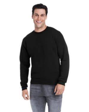 J america 8870JA adult triblend crewneck sweatshirt