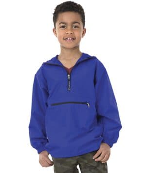 ROYAL Charles river 8904CR youth pack-n-go pullover