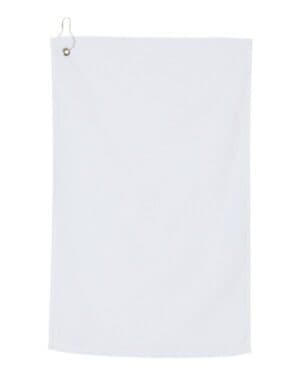 WHITE Carmel towel company C162523GH golf towel
