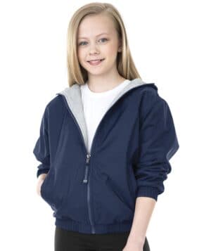 NAVY Charles river 8921CR youth performer jacket
