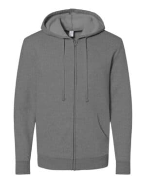 Alternative 8805PF eco-cozy fleece full-zip hoodie