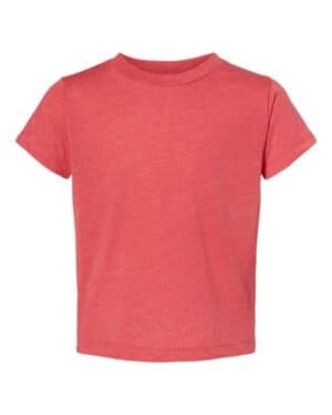 RED TRIBLEND Bella canvas 3413T toddler triblend tee