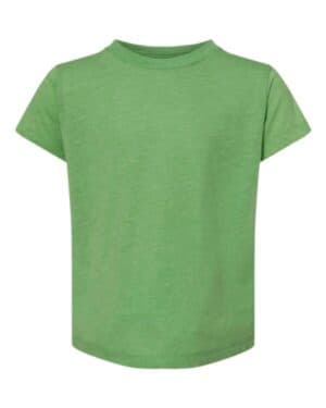 GREEN TRIBLEND Bella canvas 3413T toddler triblend tee