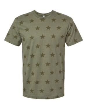 Code five 3929 star print tee