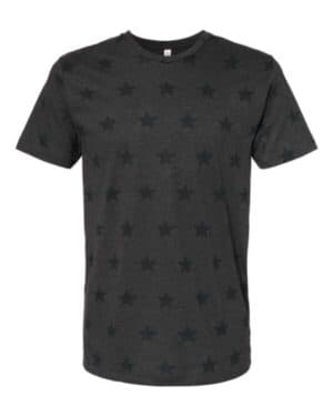 SMOKE STAR Code five 3929 star print tee