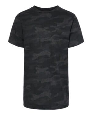 STORM CAMO Lat 6101 youth fine jersey tee