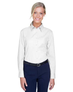 WHITE Ultraclub 8976 ladies' whisper twill