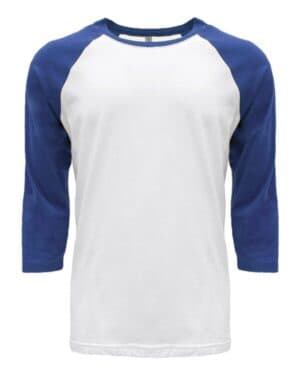 Next level 6251 cvc three-quarter sleeve raglan t-shirt