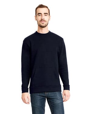 Next level apparel 9001 unisex santa cruz pocket sweatshirt