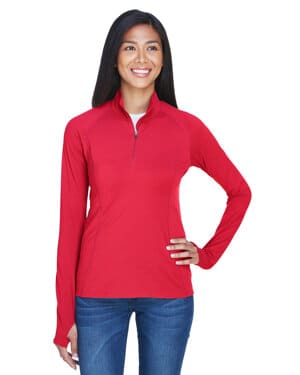 TEAM RED Marmot 900706 ladies' meghan half-zip pullover